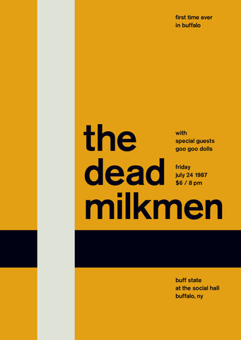 the dead milkmen at buff state, 1987