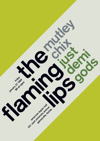 the flaming lips, 1989