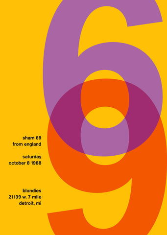 sham 69 at blondies, 1988